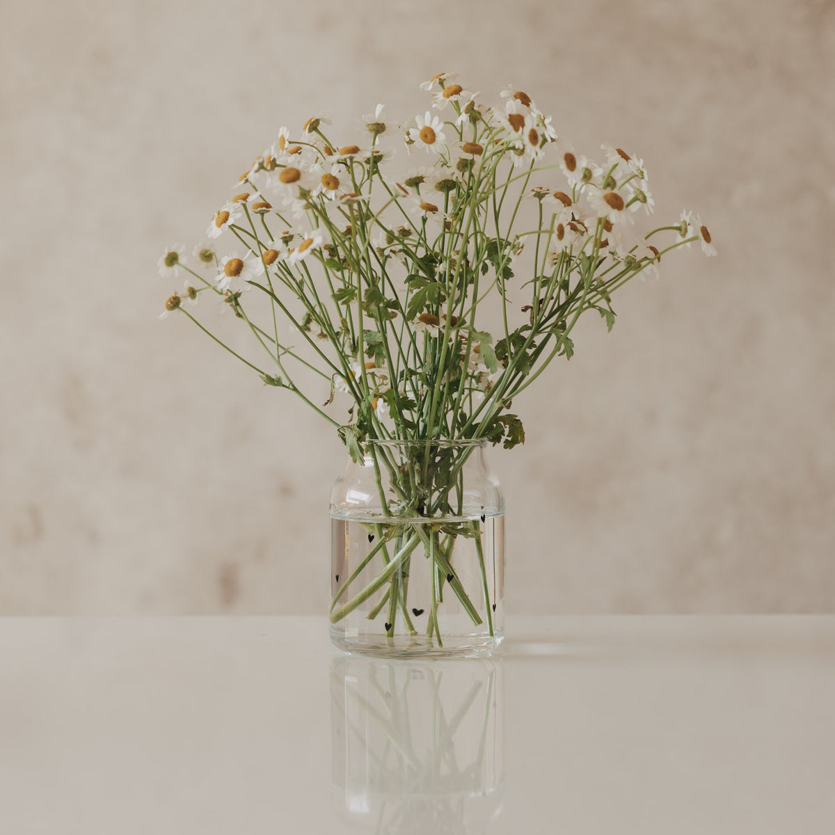 Vase aus Glas