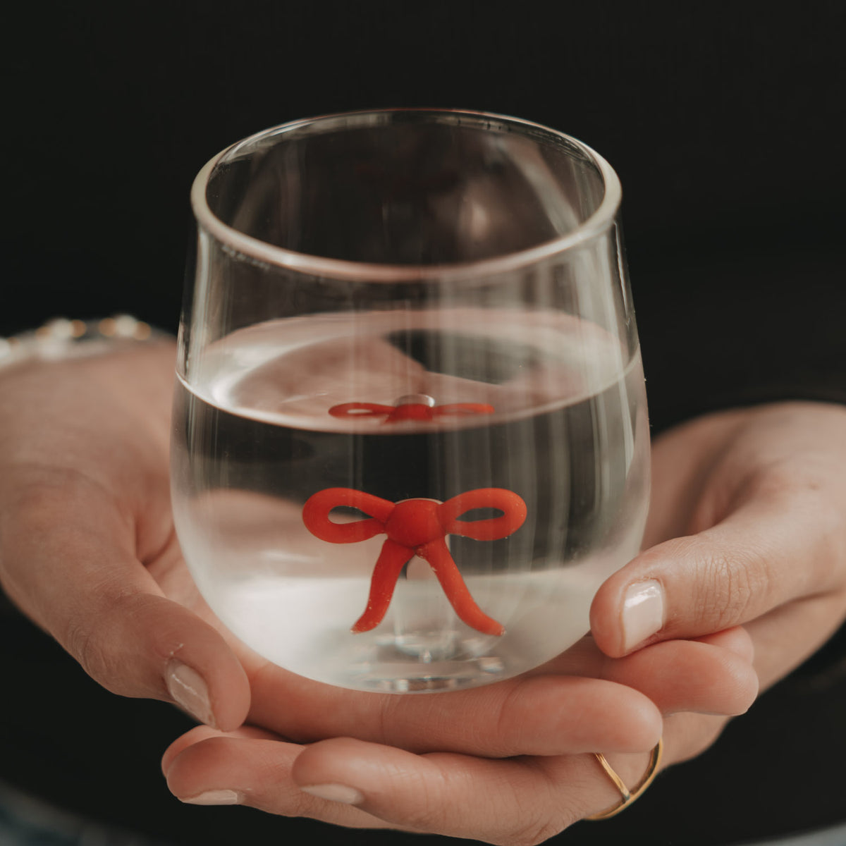 Figurglas "Schleife"