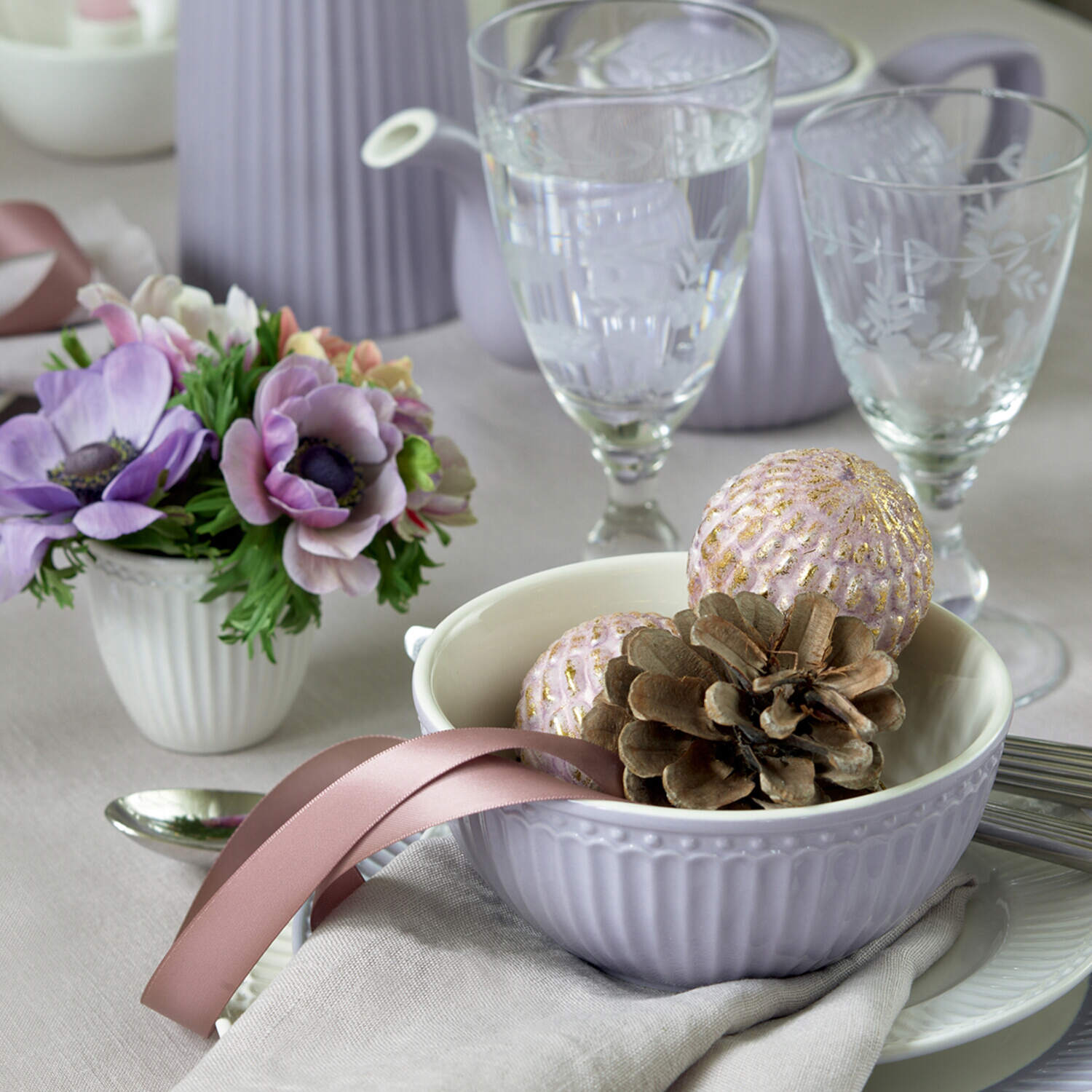 Henkeltasse "Alice" - 9x10 cm (Lavender) GreenGate
