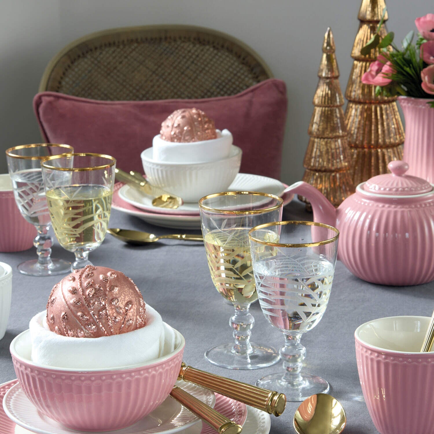 Latte Cup "Alice" (Dusty Rose)