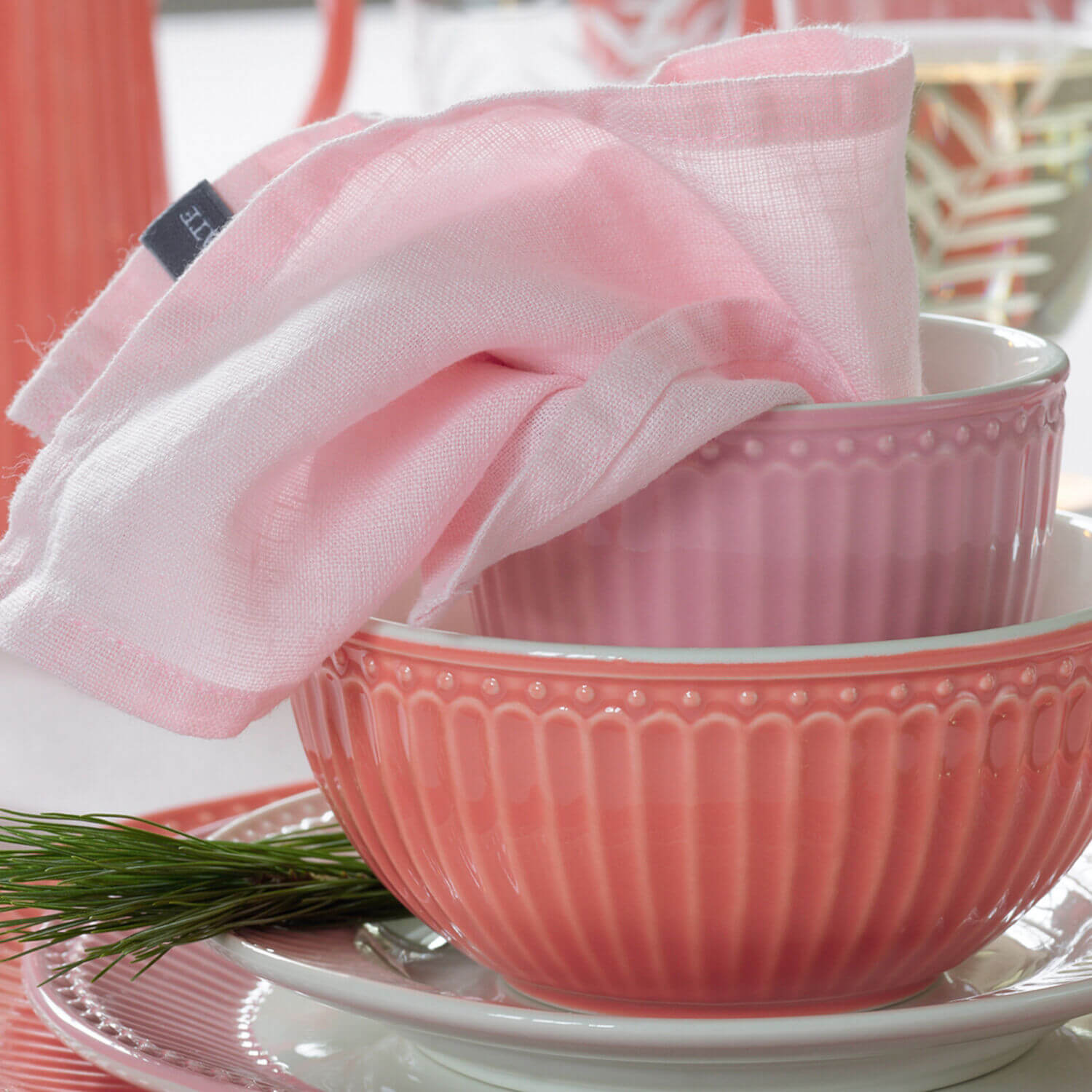 Latte Cup "Alice" (Dusty Rose)