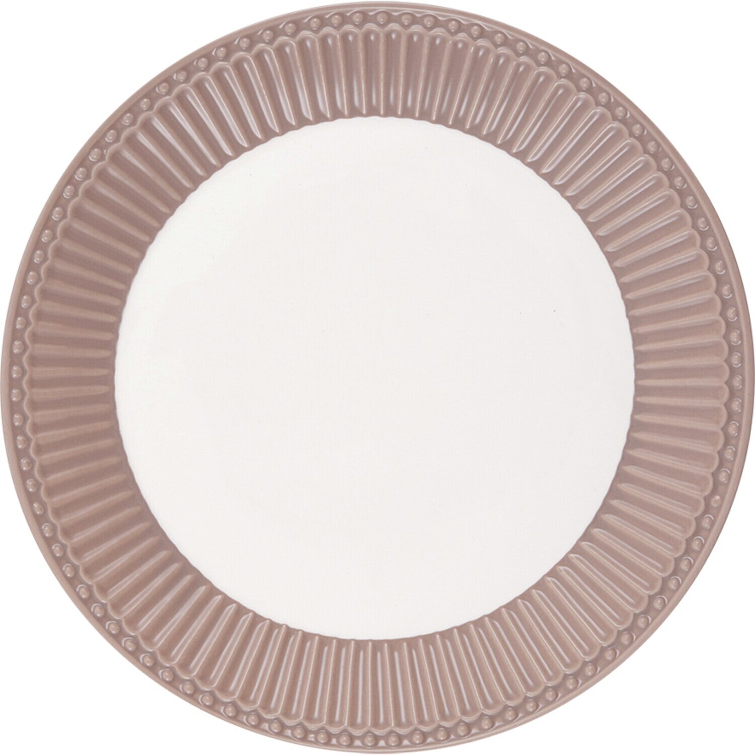 Frühstücksteller "Alice" - 23 cm (Hazelnut Brown) GreenGate