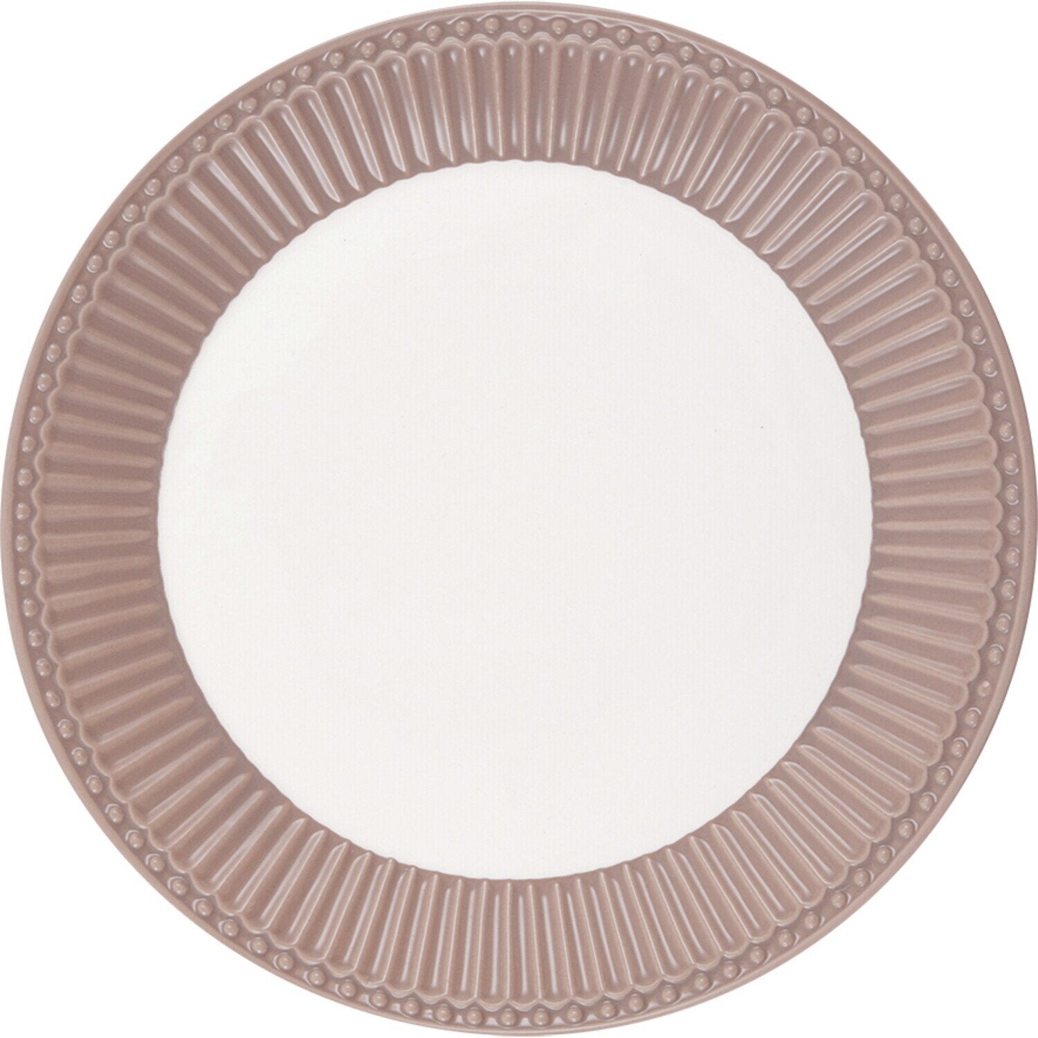Frühstücksteller "Alice" im 4er-Set - 22,5 cm (Hazelnut Brown) GreenGate