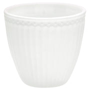 Latte Cup "Alice" im 4er-Set - 10x9 cm (Weiß) GreenGate