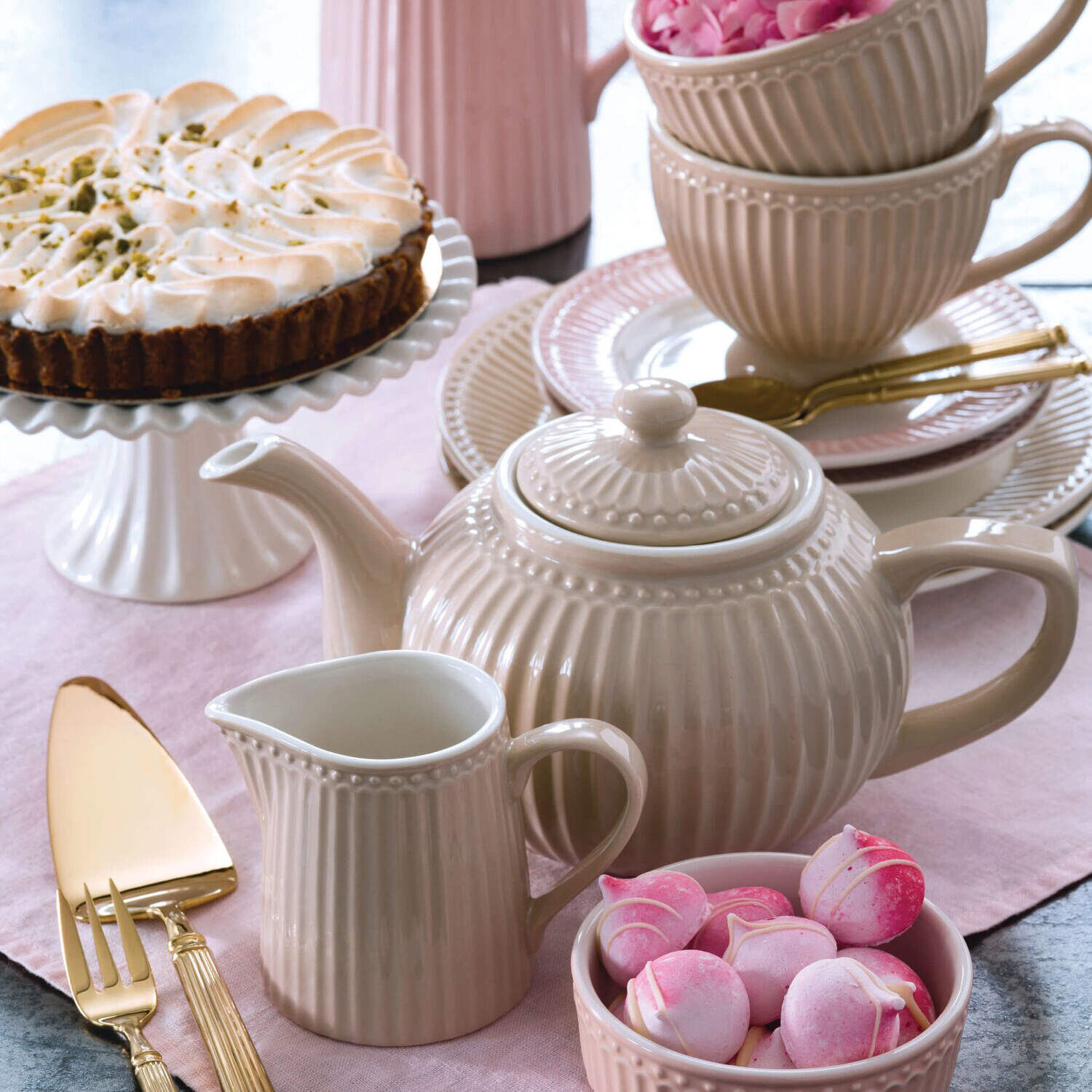 Teetasse "Alice" (Creamy Fudge)
