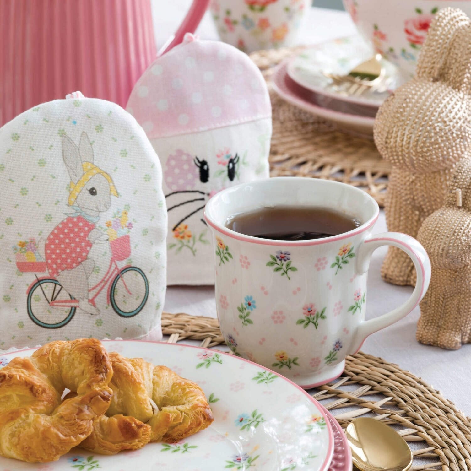 Stoffserviette mit Spitze "Cilja" (White) GreenGate