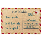 Türmatte  "Xmas Letter" - 60x40 cm (Weiß)