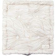 Box-Kissen aus Baumwolle "Wilja" - 50x50x10 cm (Beige)