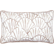 Baumwoll-Kissenbezug "Joan" - 30x50 cm (Beige)