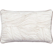 Baumwoll-Kissenbezug "Wilja" - 30x50 cm (Beige)