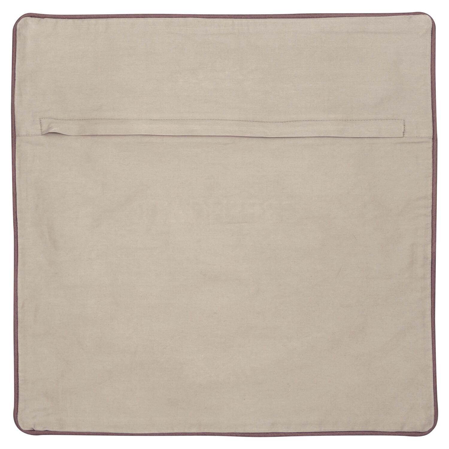 Kissenbezug "Junia" - 40x40 cm (Pale Grey)