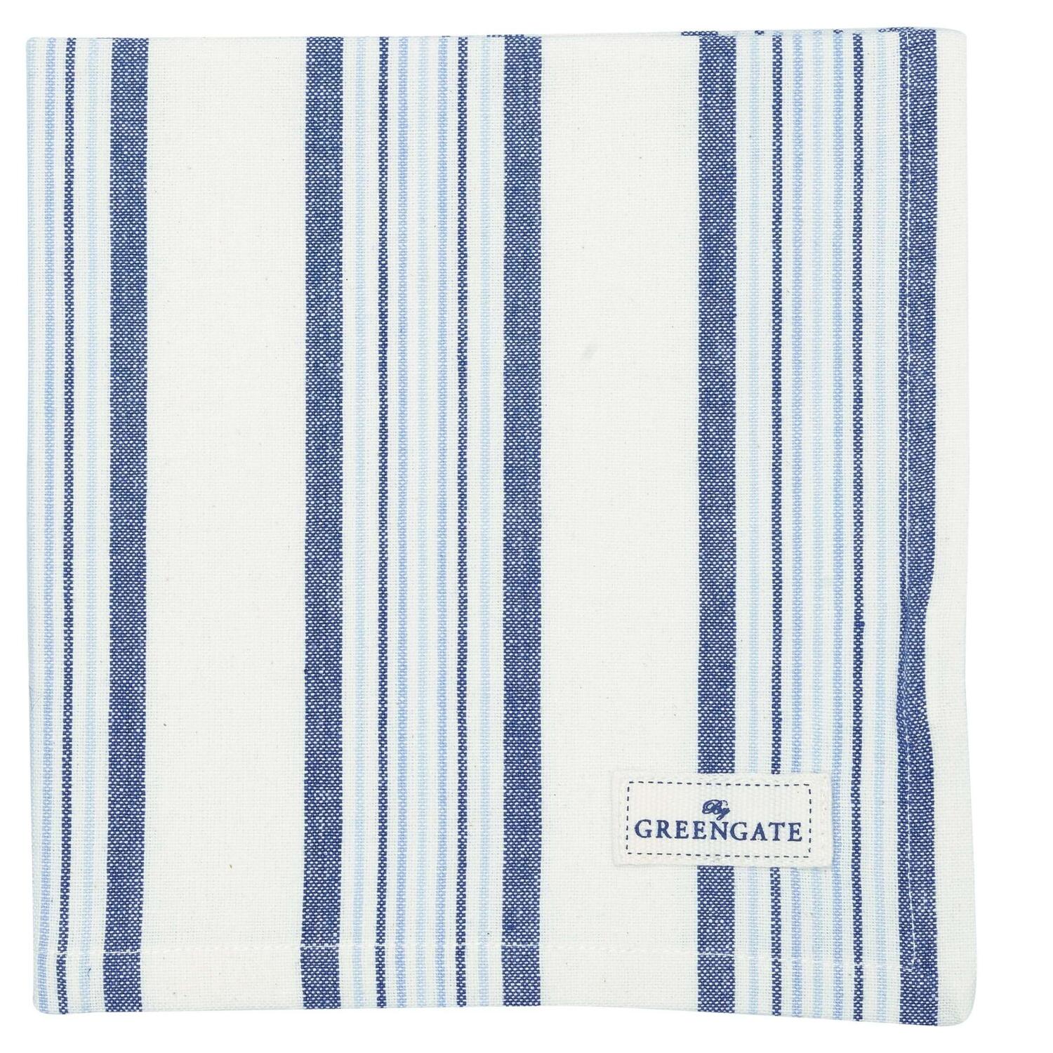 Stoffserviette "Helen" - 40x40 cm (Blue) GreenGate