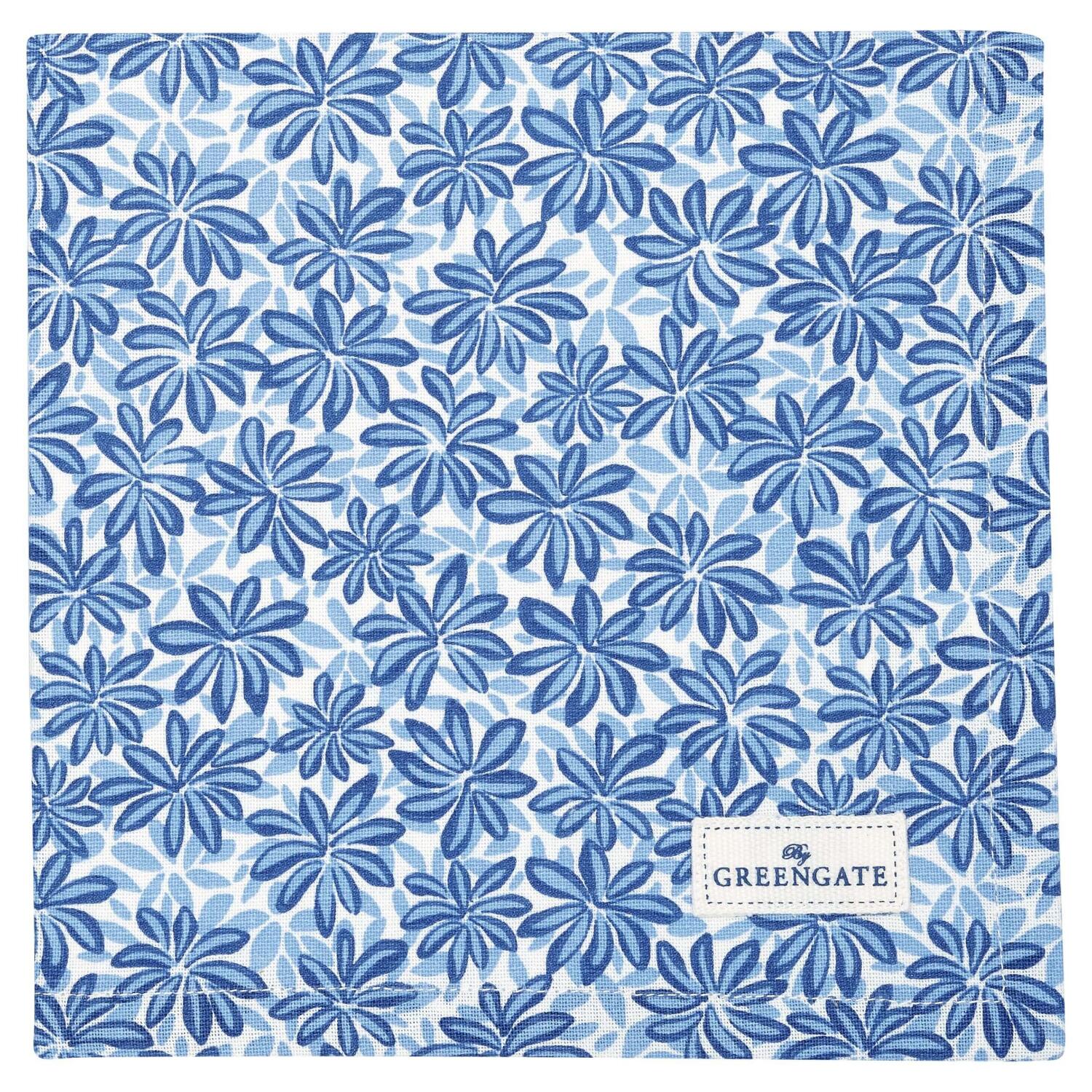 Stoffserviette "Linea" - 40x40 cm (Blue)