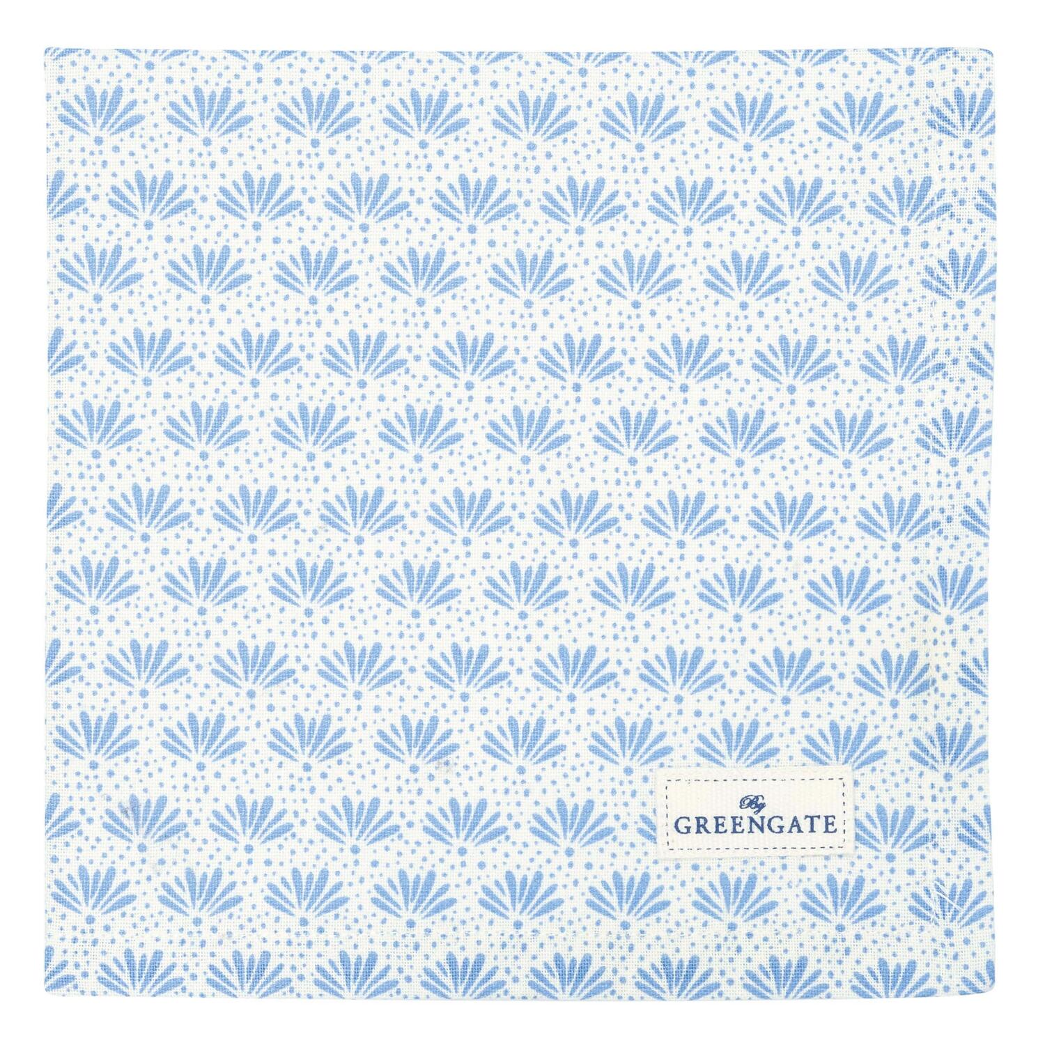 Stoffserviette "Resa" - 40x40 cm (Pale Blue)