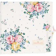 Stoffserviette mit Spitze "Laura" (White)