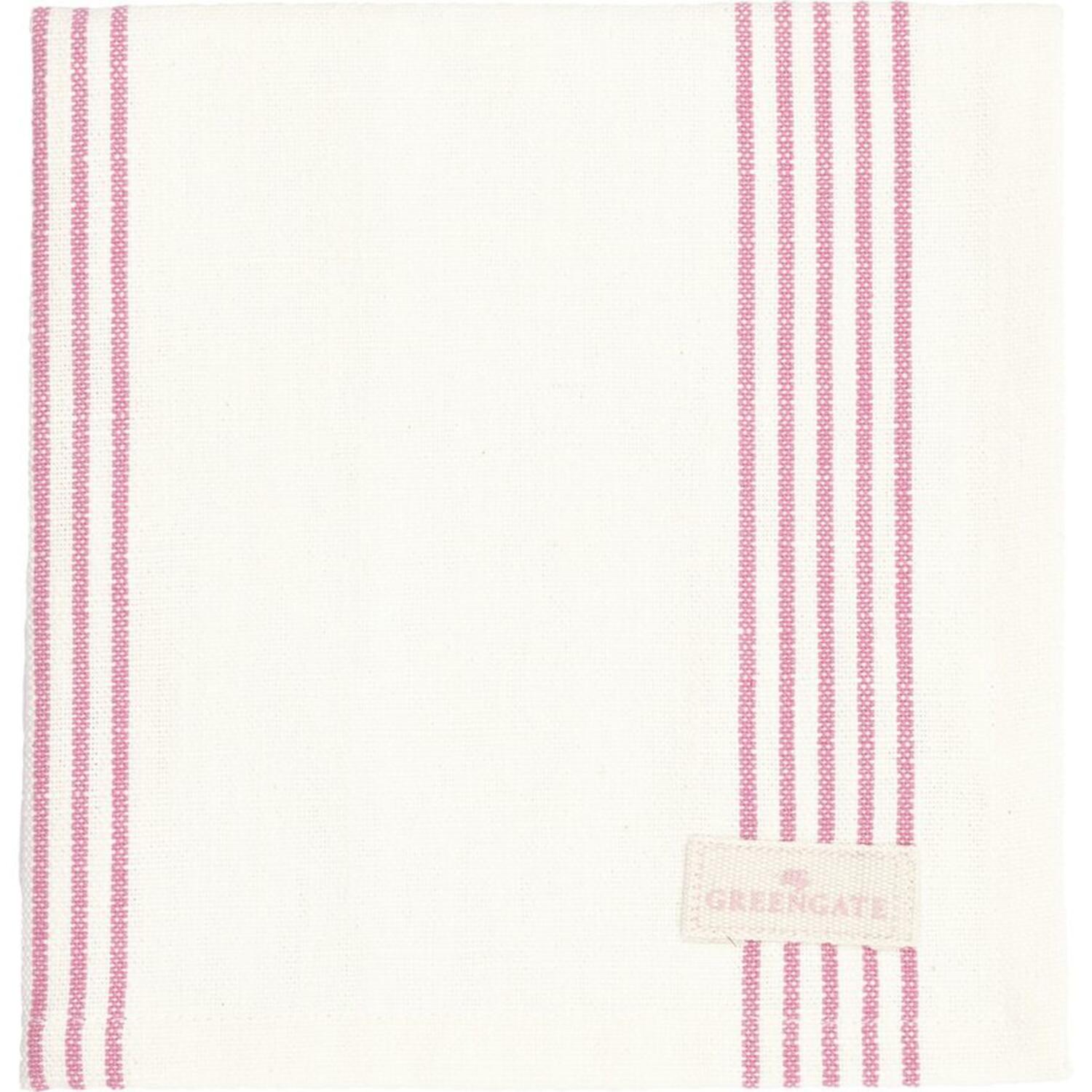 Baumwollserviette "Gladys" - 40x40 cm (Pale Pink)