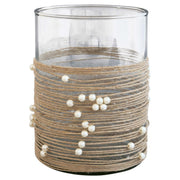 Kerzenhalter "Clear Ribbon" - M (Pearl)