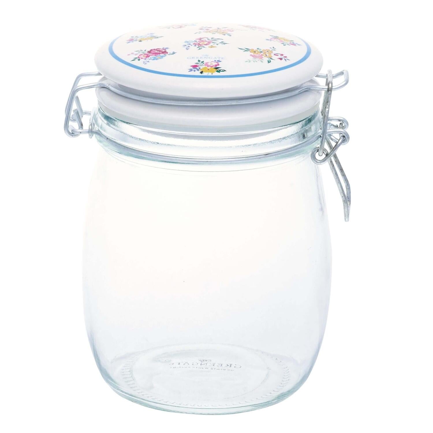 Aufbewahrungsglas "Elena Petit" - 0,75 l (White)