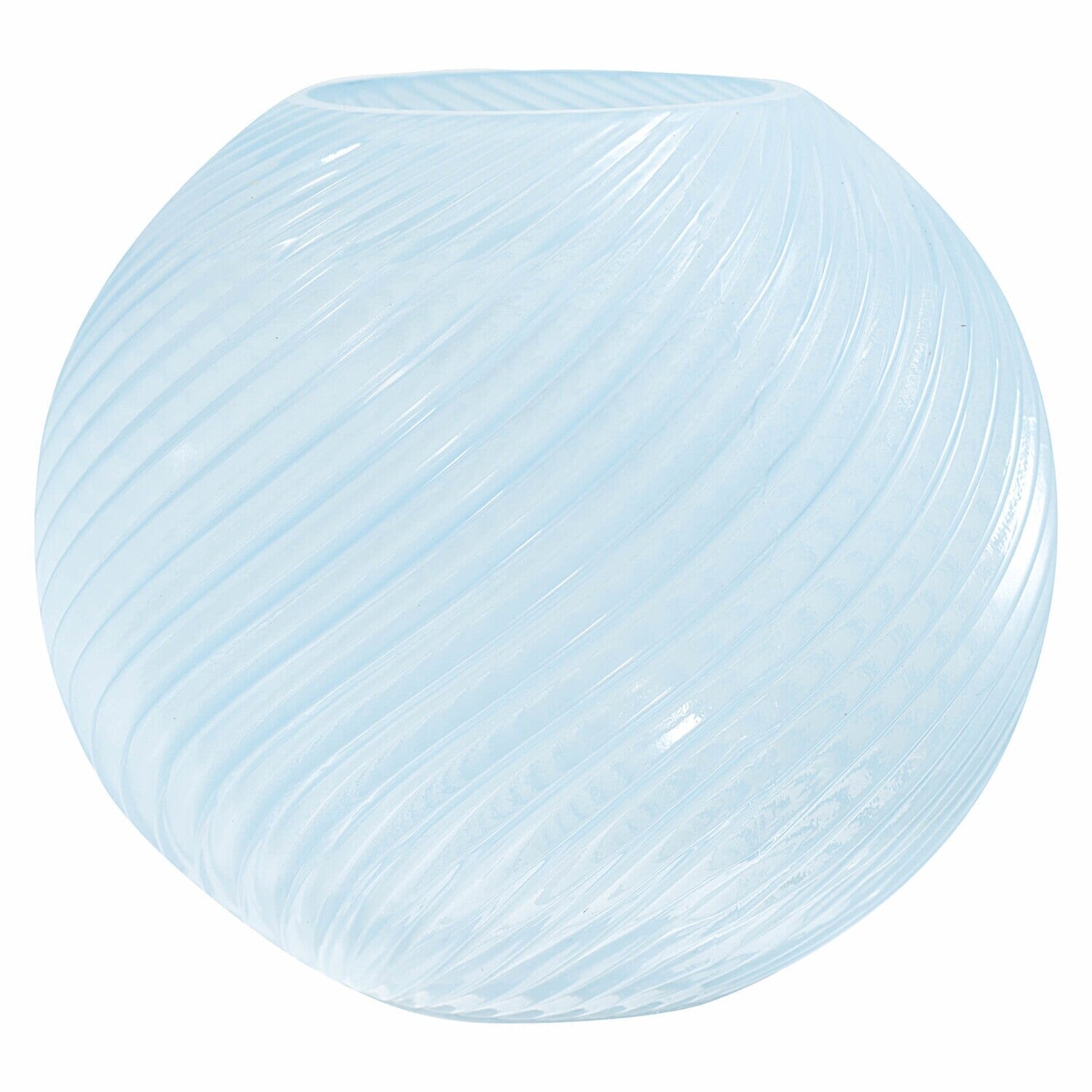 Spiral-Vase - Groß (Pale Blue)