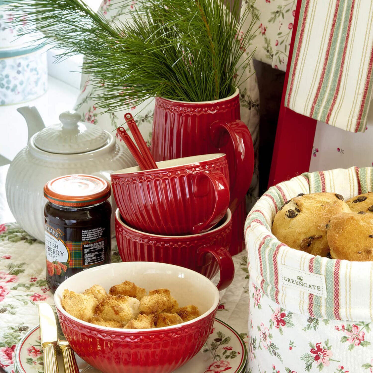 Löffel "Alice" (Claret Red)