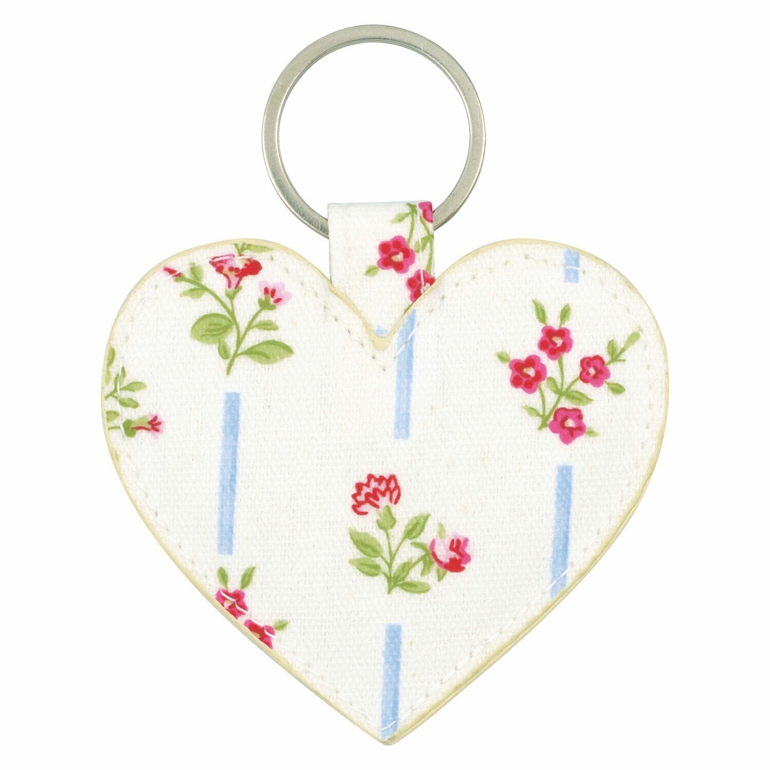 Schlüsselanhänger in Herz-Form "Hannah" (White)