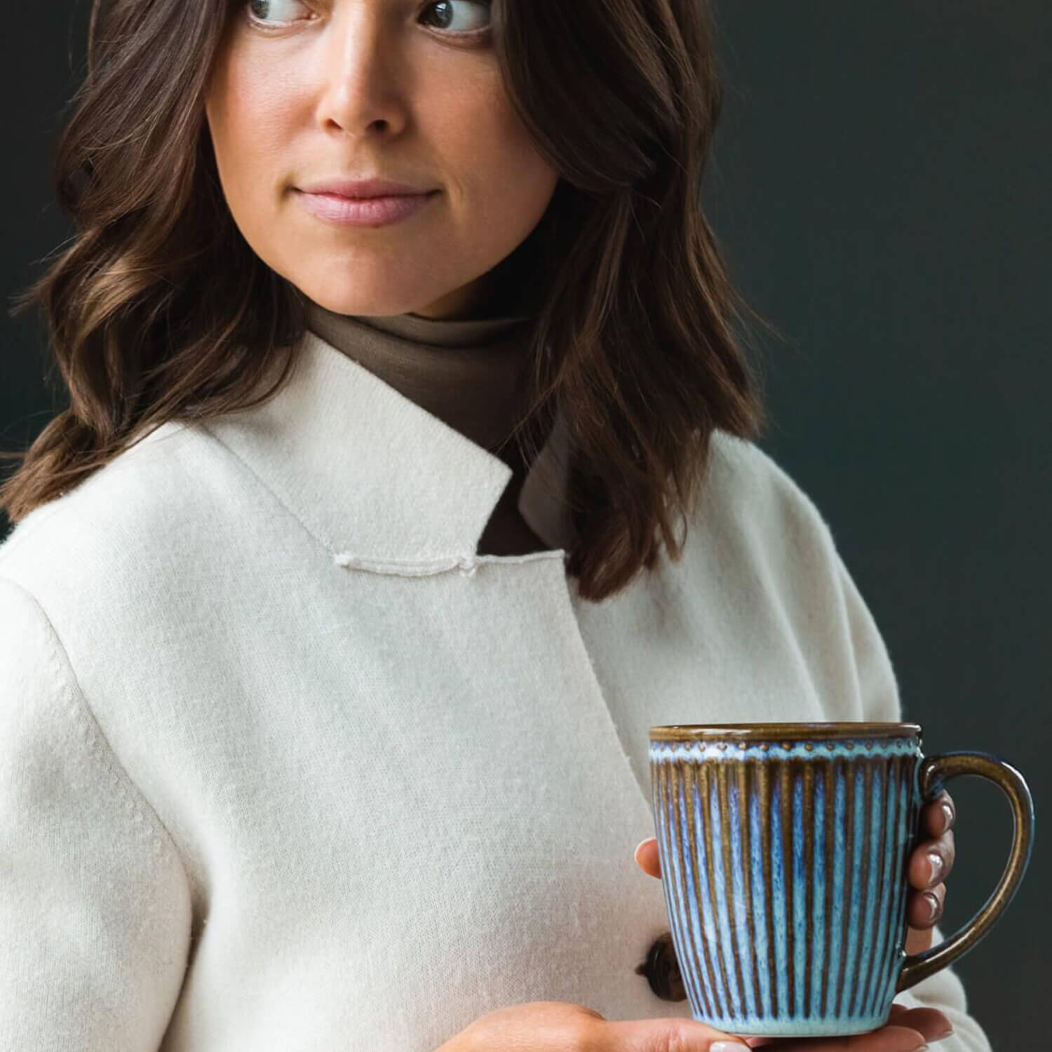 Tasse "Alice" - 400 ml (Oyster Blue) GreenGate