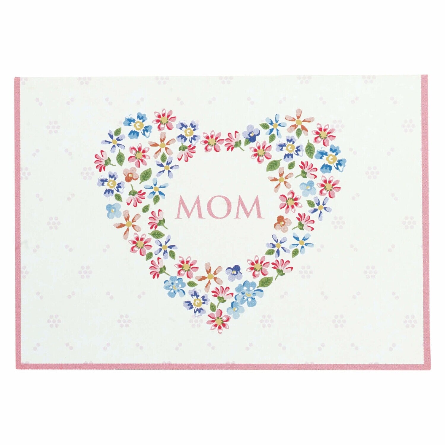 Karten und Umschläge im 12er-Set "Columbine Mom" - Medium (White)