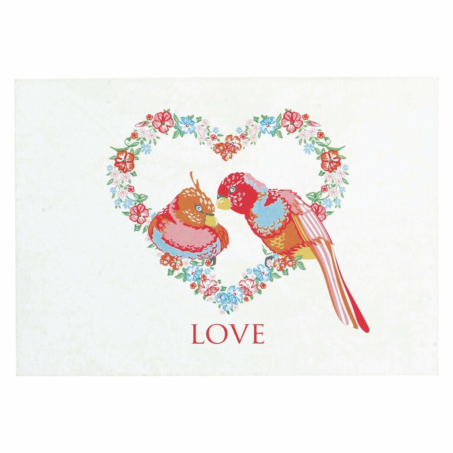 Karten und Umschläge im 12er-Set "Xenia Love" - Medium (White)