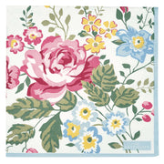 Papierservietten "Elina" - 33x33 cm (White)