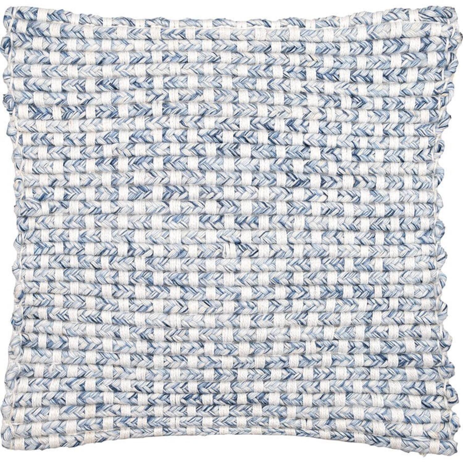 Kissenbezug "Braided" - 50x50 cm (Pale Blue)