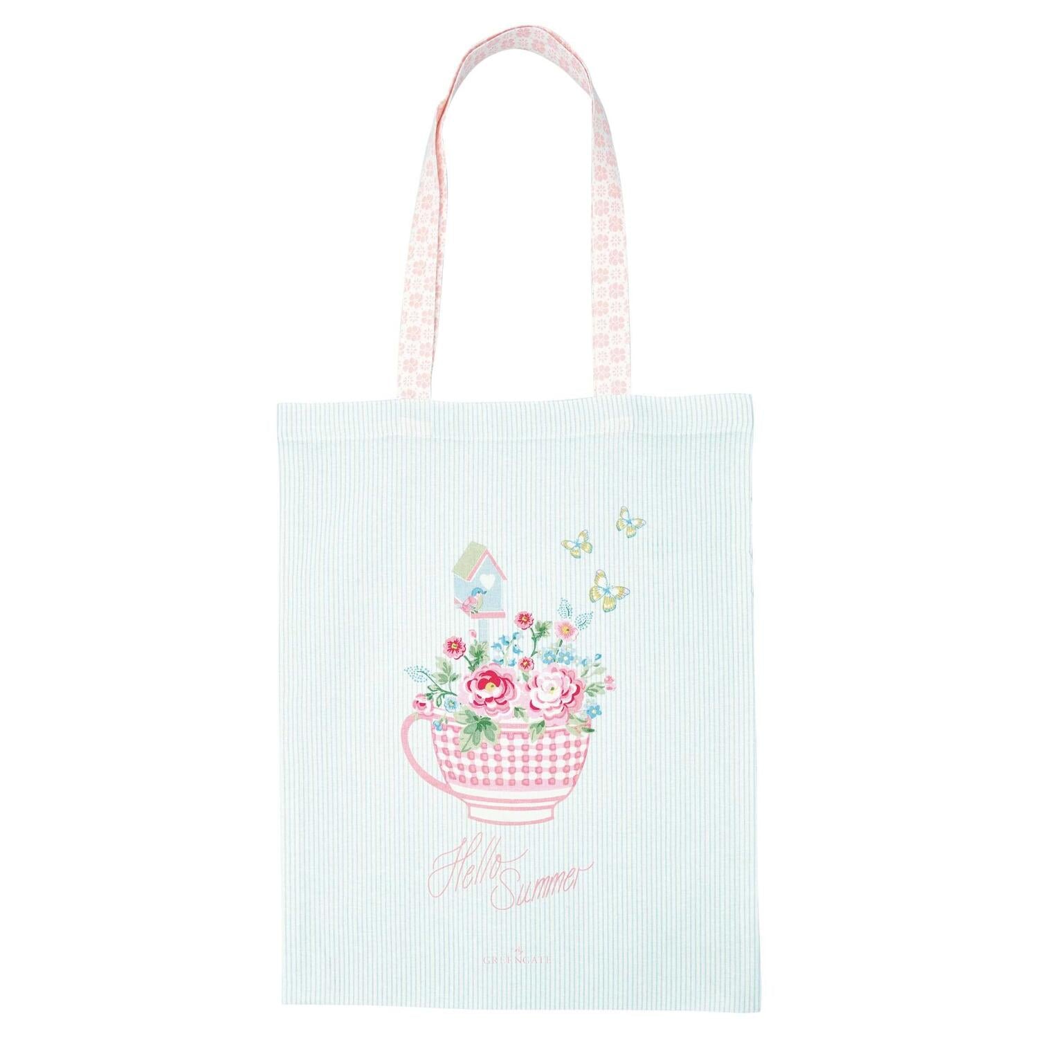 Stofftasche "Alma Summer" - 45x34 cm (White)