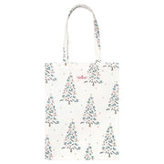 Baumwolltasche "Lucie Xmas" - 34x45 cm (Weiß)