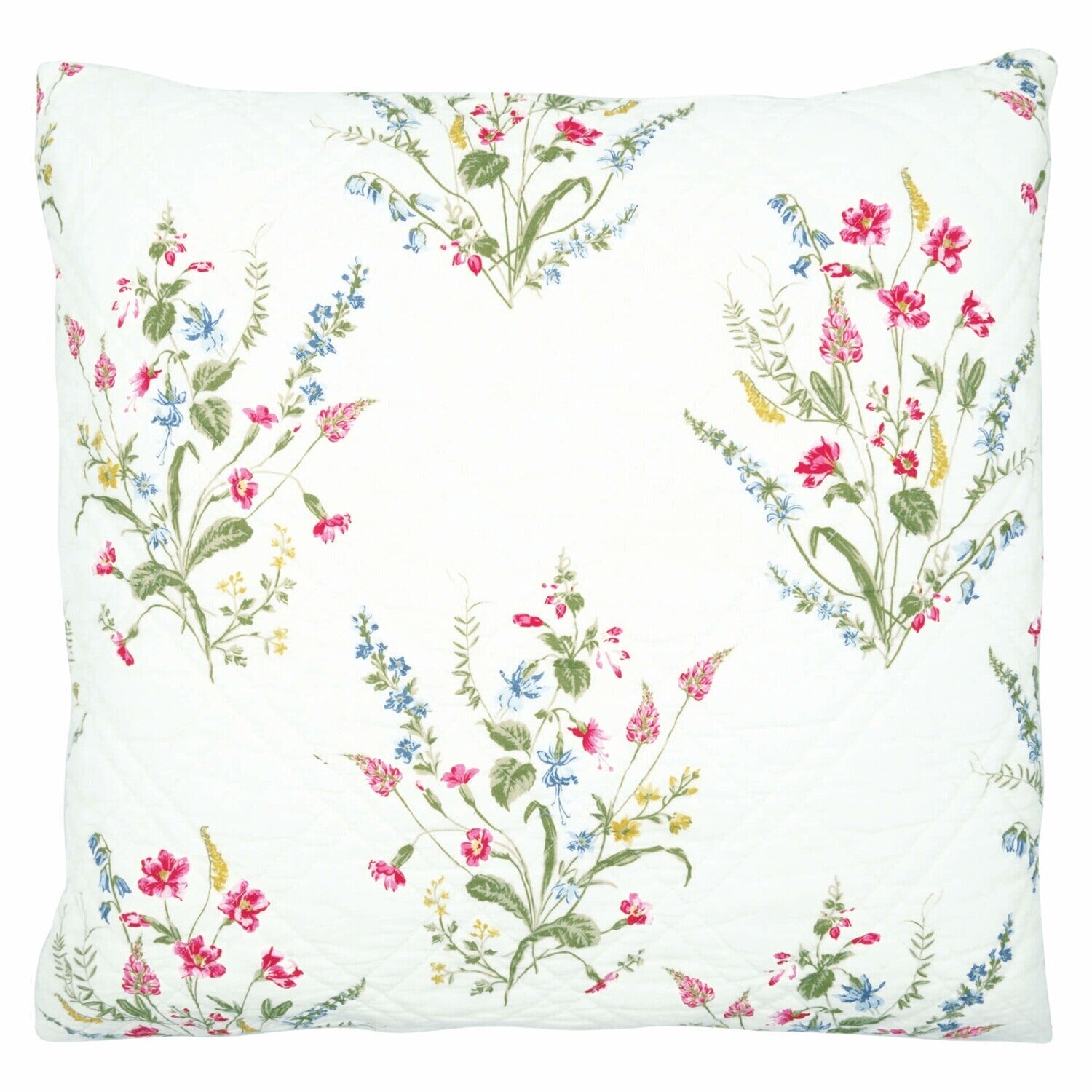 Kissenbezug mit Steppung "Elwin" - 50 x 50 cm (White) GreenGate