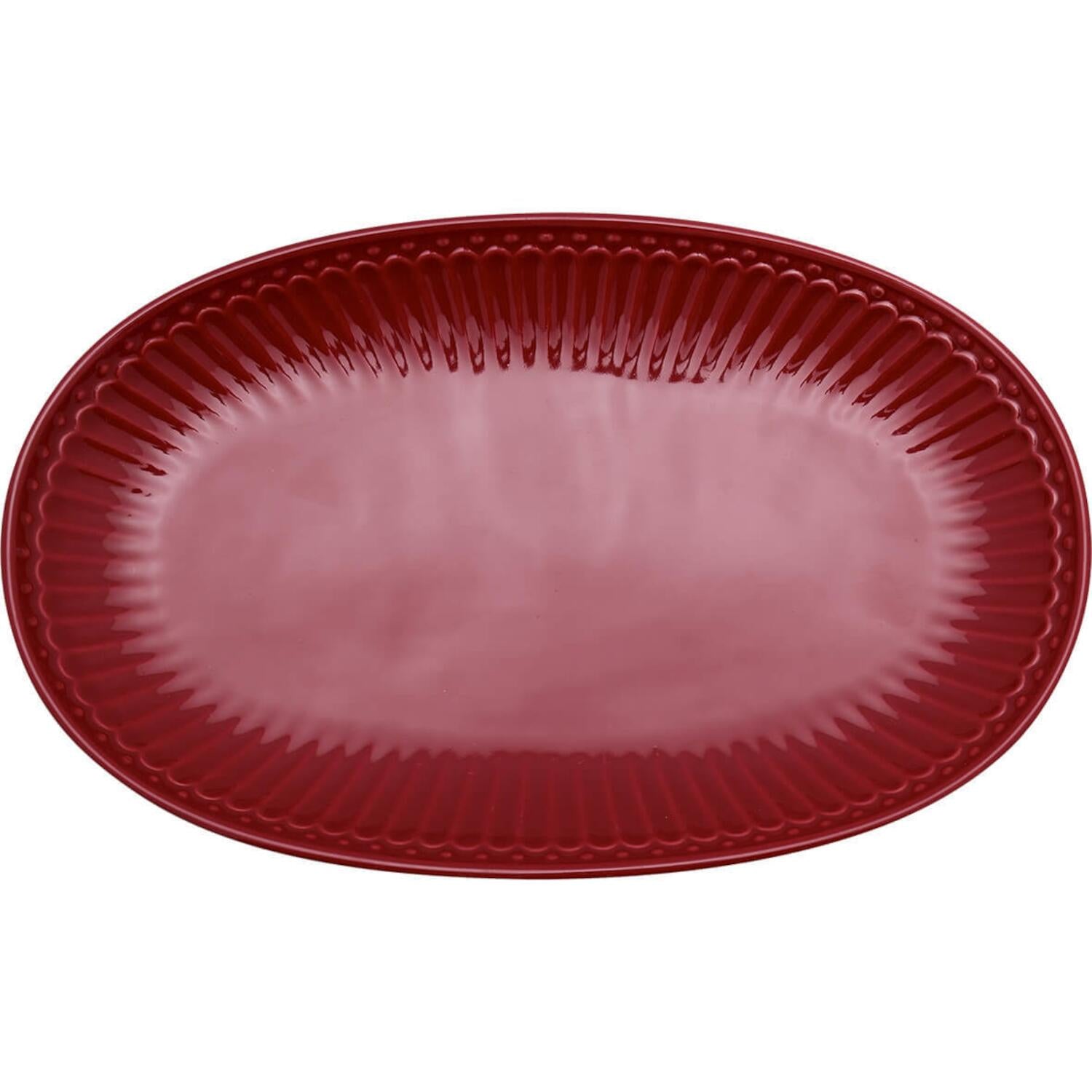 Servierplatte "Alice" - 23 cm (Claret Red)