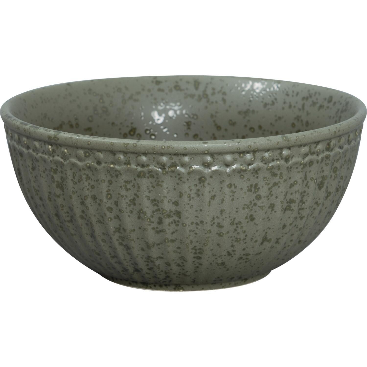 Müslischale "Alice" - 14x7 cm (Olive Green)