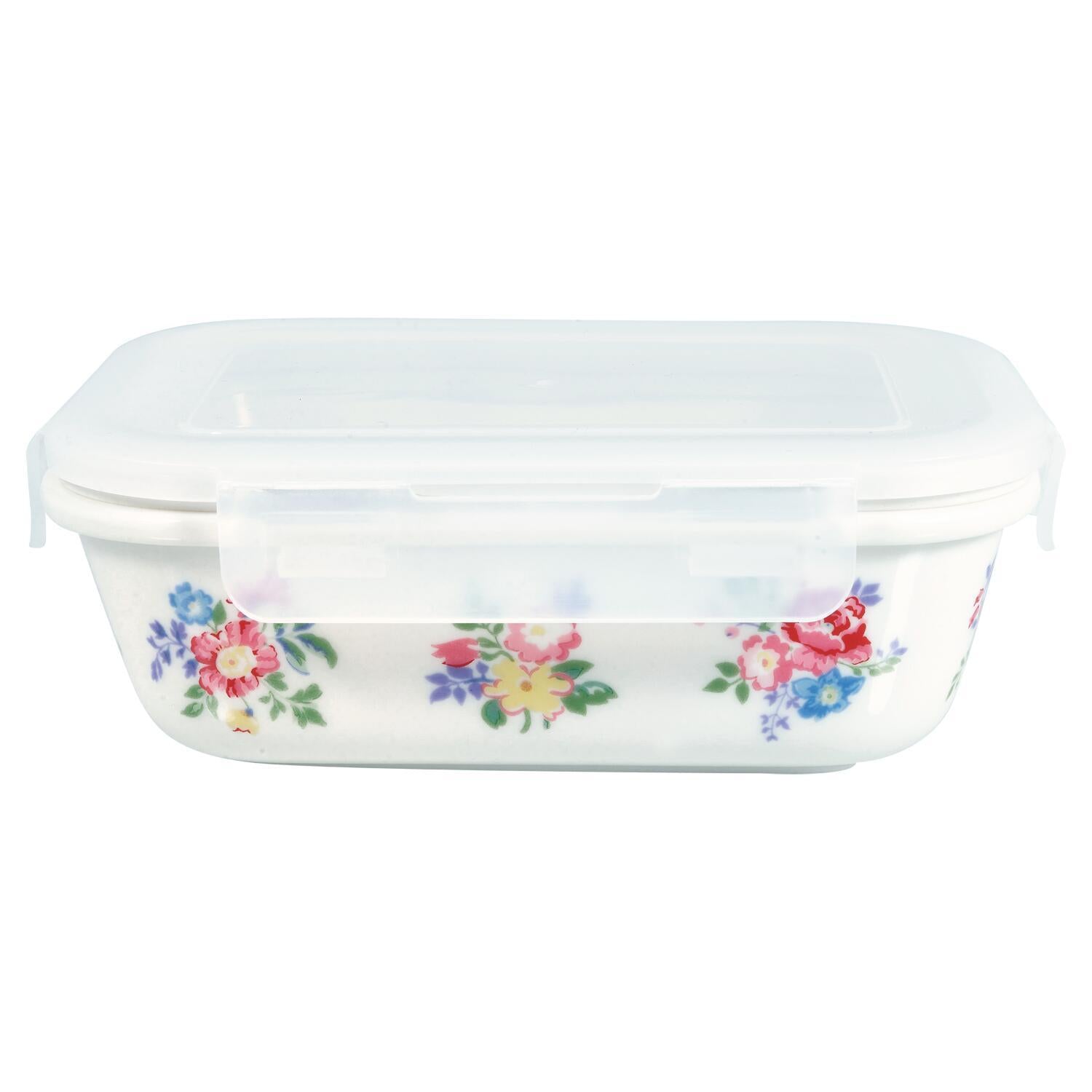 Vorratsdosen aus Porzellan 2er-Set "Gaby" - 20x15x8 cm (White)