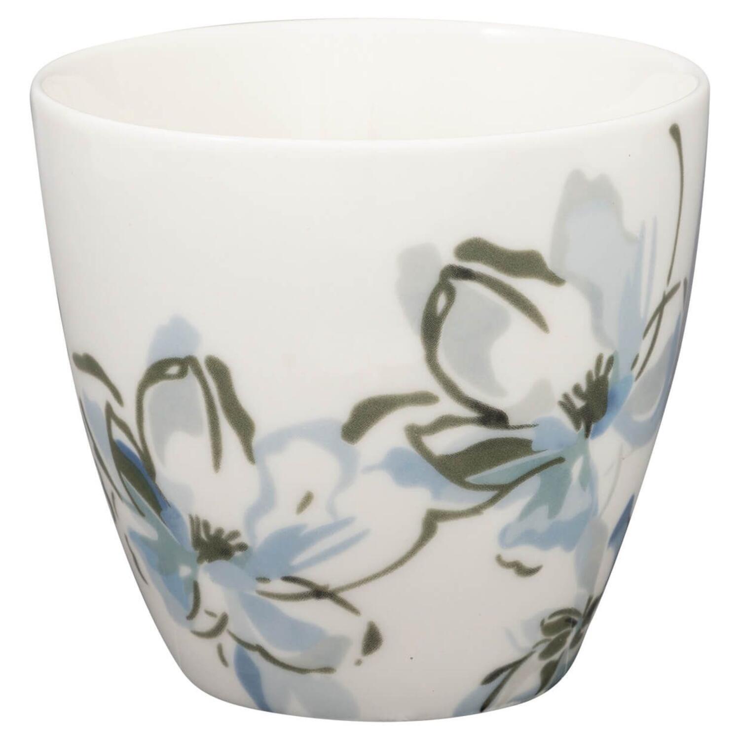 Latte Cup "Evia" - 10x9 cm (Weiß)
