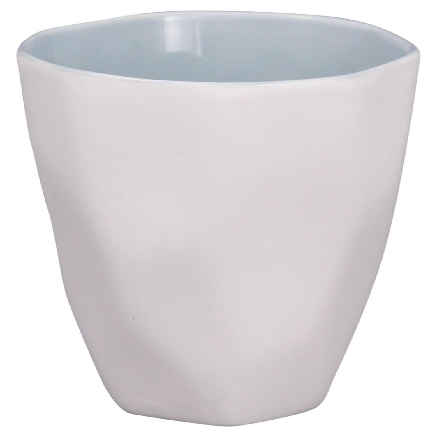 Latte Cup "Elements" - 10x9 cm (Dusty Blue)