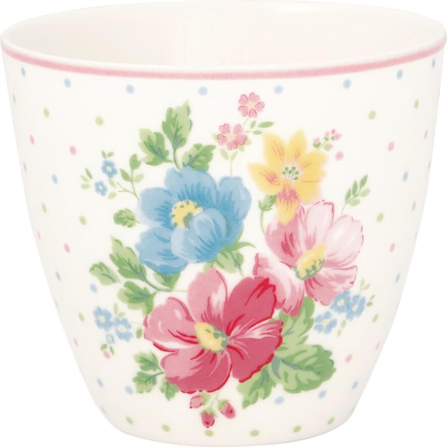 Latte Cup "Josefina" - 10x9 cm (Weiß)