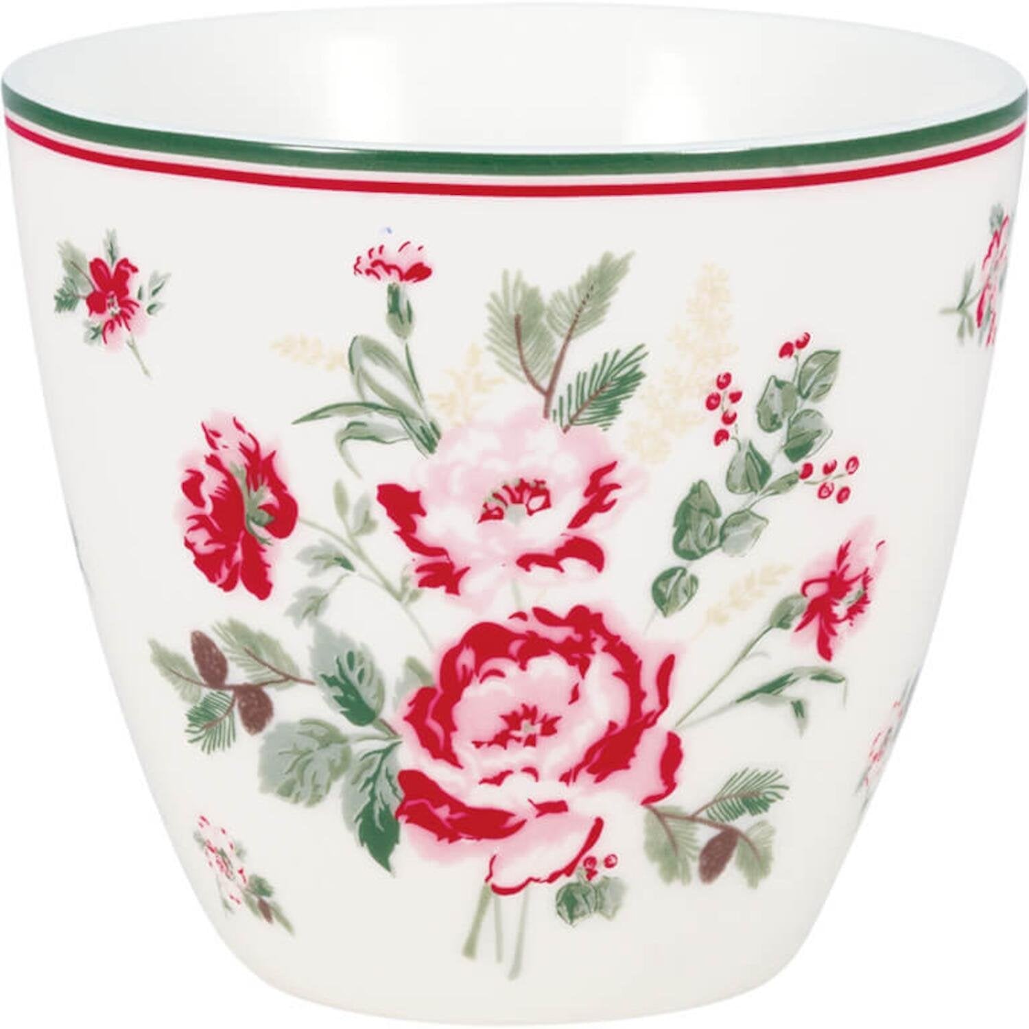 Latte Cup "Leonora" (White)