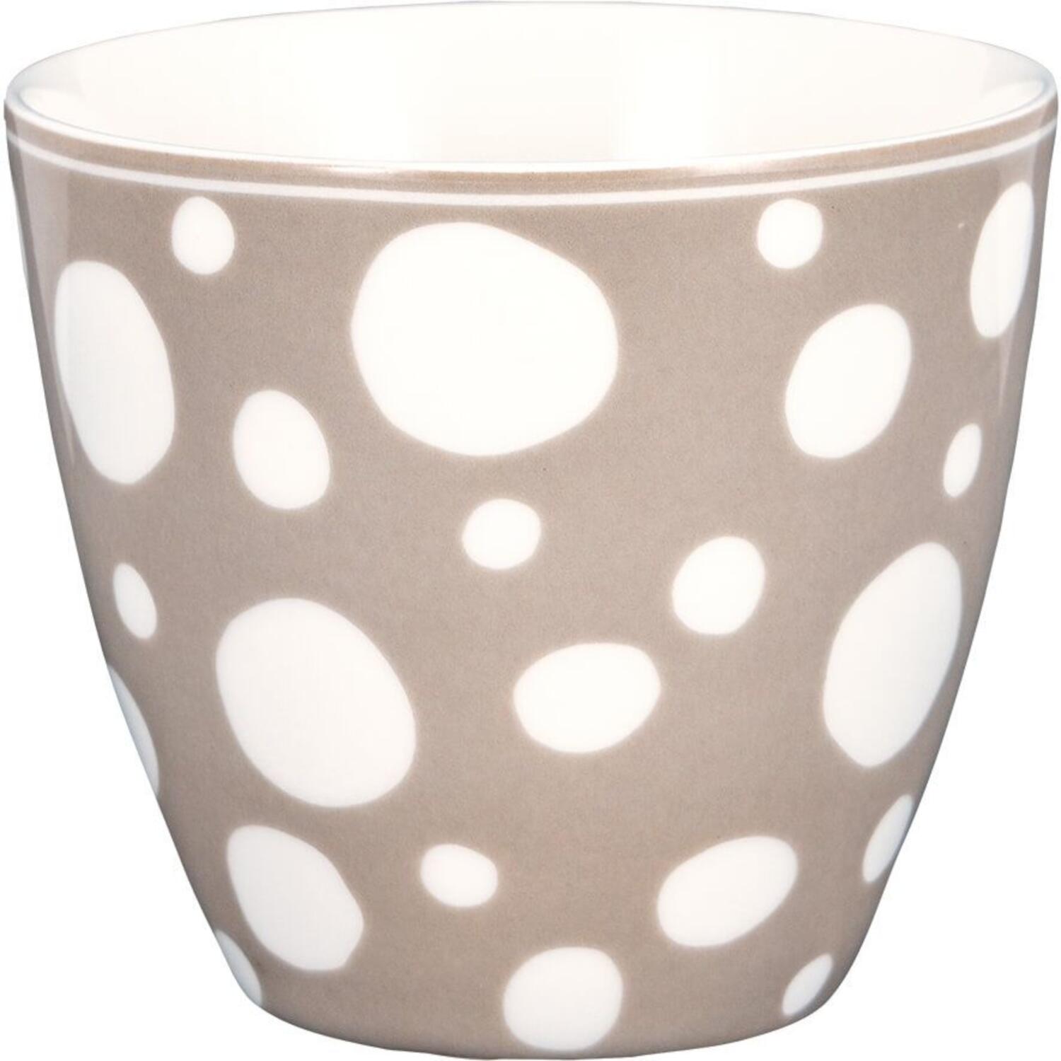 Latte Cup "Neva" - 10x9 cm (Beige)