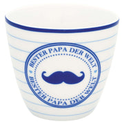 Latte Cup "Papa" (Blue)
