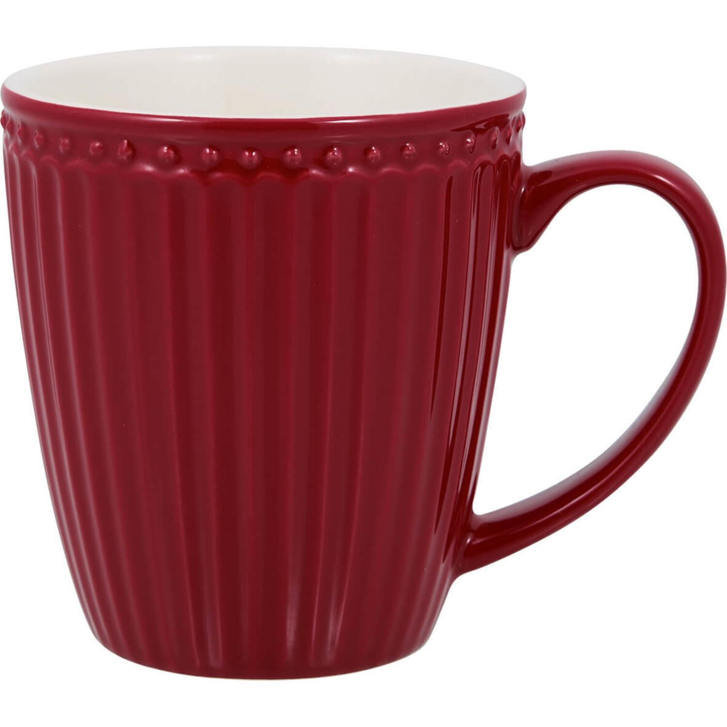 GreenGate Henkeltasse "Alice" (Claret Red)