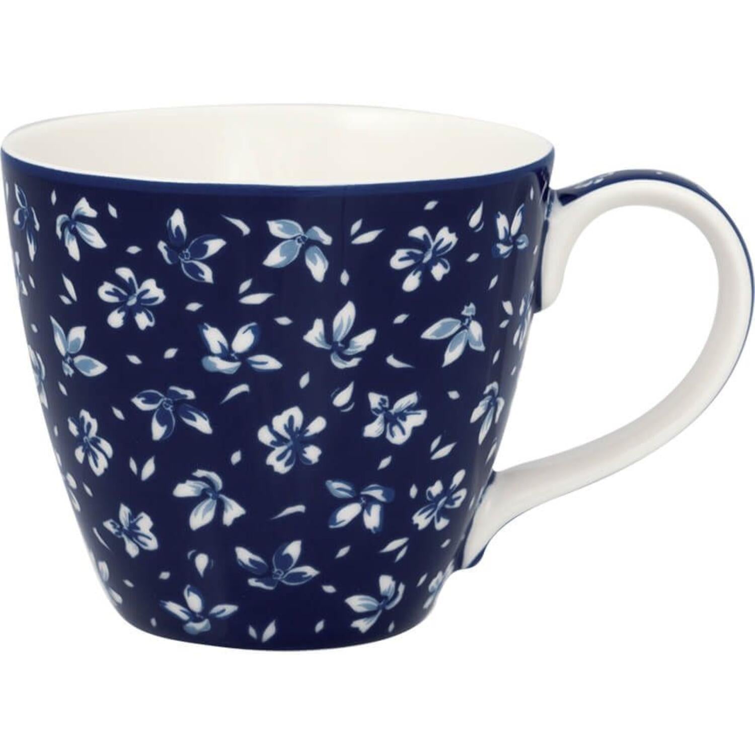 Tasse "Dahla" - 10x9 cm (Blau)