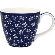Tasse "Dahla" - 10x9 cm (Blau)