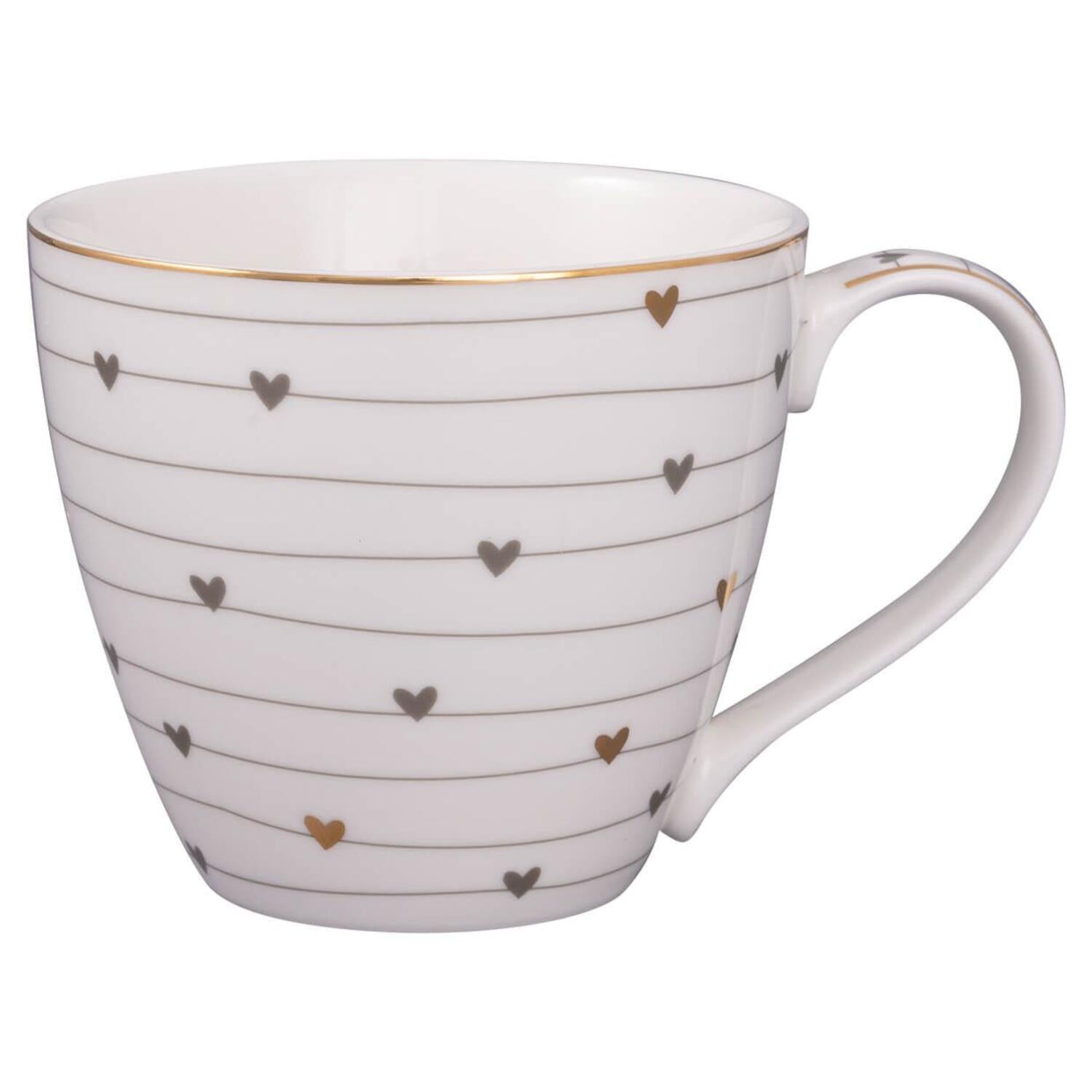 Tasse "Grace" - 350 ml (Grau)