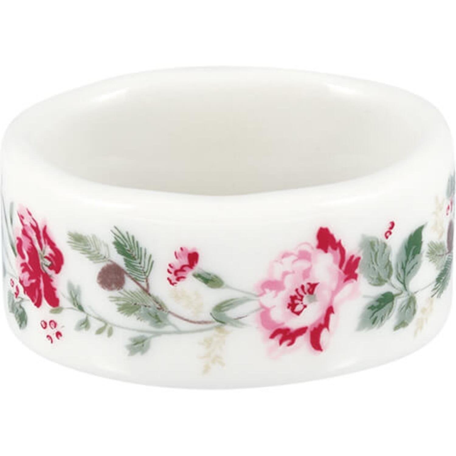 Serviettenringe im 6er-Set "Leonora" (White)