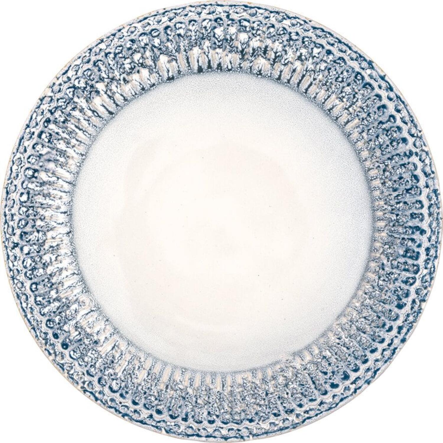 Frühstücksteller "Alice" - 23 cm (Ripple Blue)