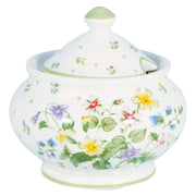 Zuckerdose rund "Fiola" - 10x7,5 cm (White) GreenGate