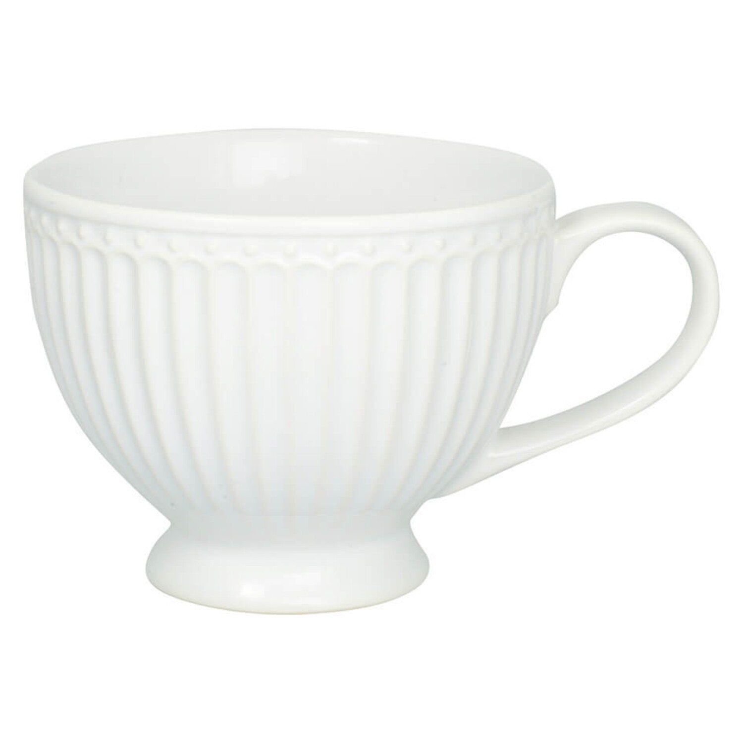 Teetasse "Alice" im 4er-Set - 11x9,5 cm (White) GreenGate